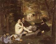 Edouard Manet Le dejeuner sur l herbe Sweden oil painting reproduction